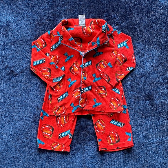 Cars fleece matching pyjama set